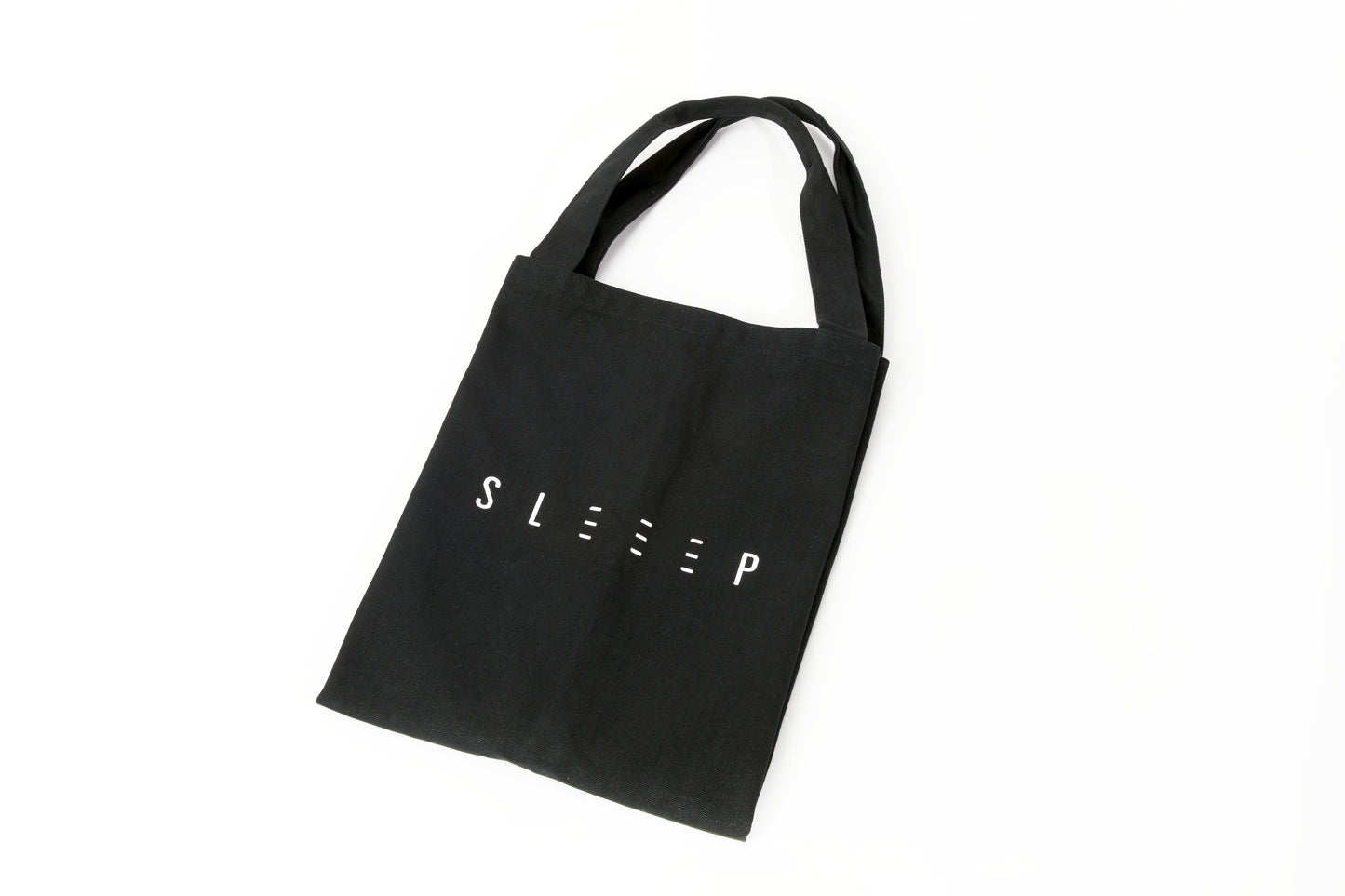 SLEEEP Canvas Totebag with button - suitable for everyday use