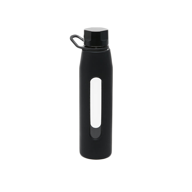 Silicon Protected Sturdy Glass Bottle - Ideal for everyday hydration at home, work, or on the go