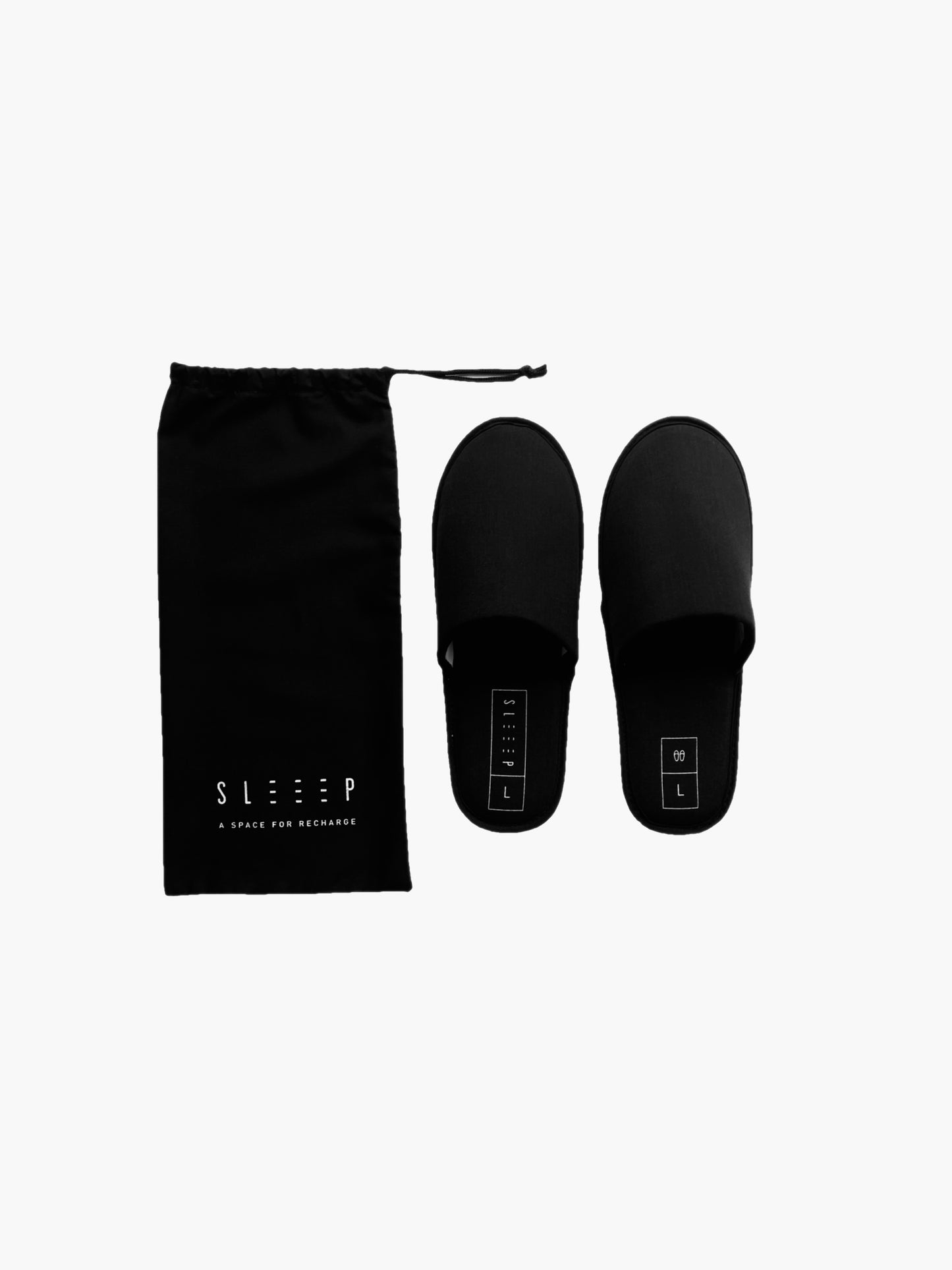 SLEEEP Fabric Slippers